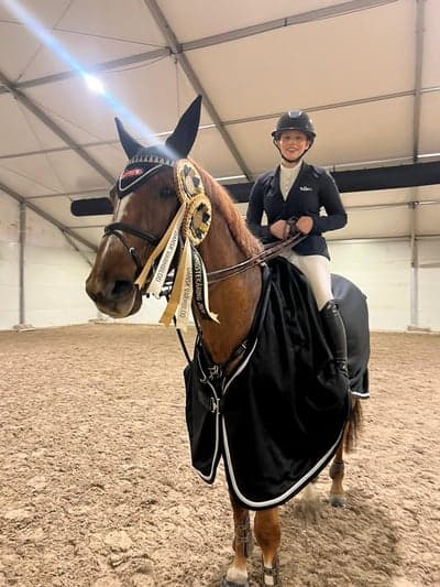 Seger i första rundan i juniortouren - Herning 🥇✨